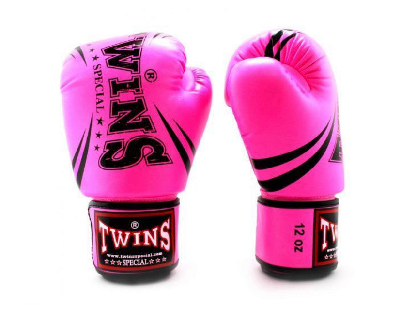 泰拳拳套Thai Boxing Gloves : TWINS SPECIAL FBGVS3-TW6 DARK PINK