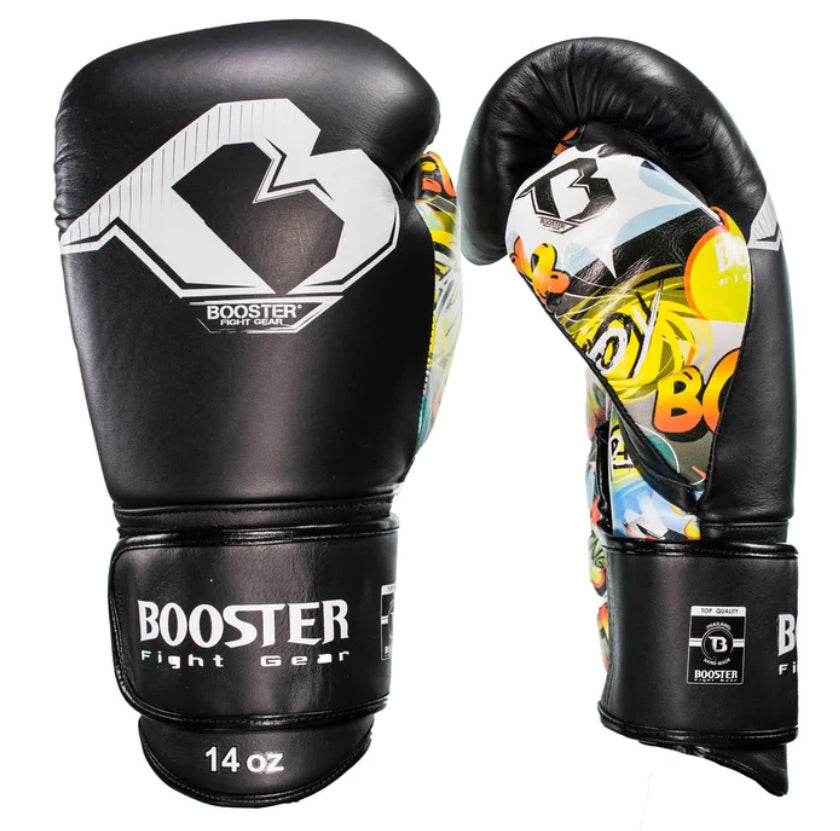 泰拳拳套 Thai Boxing Gloves: Booster COMIC BLACK