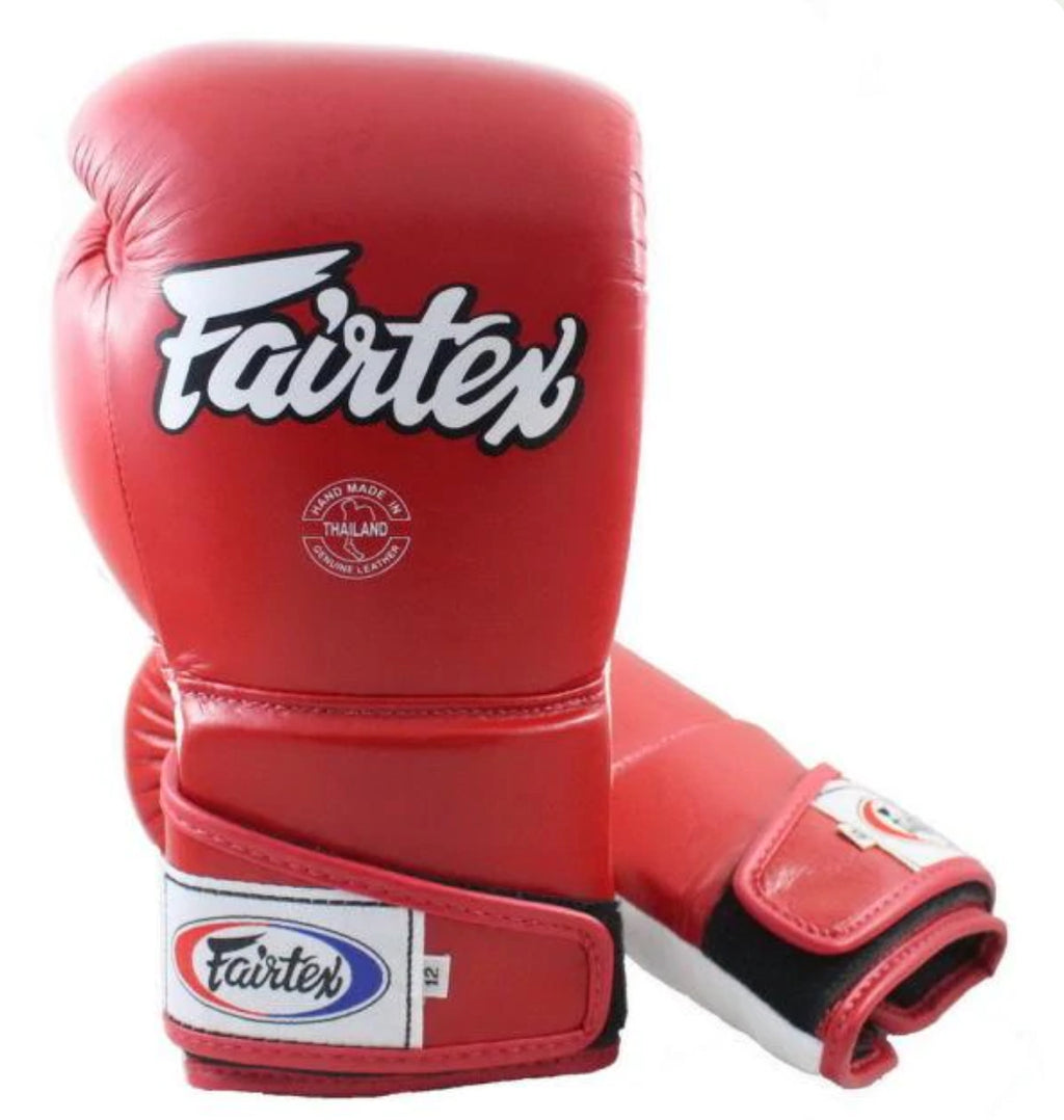 泰拳拳套 Thai Boxing Gloves : Fairtex BGV6 RED