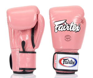 泰拳拳套 Thai Boxing Gloves: Fairtex BGV1 "Breathable" Pink