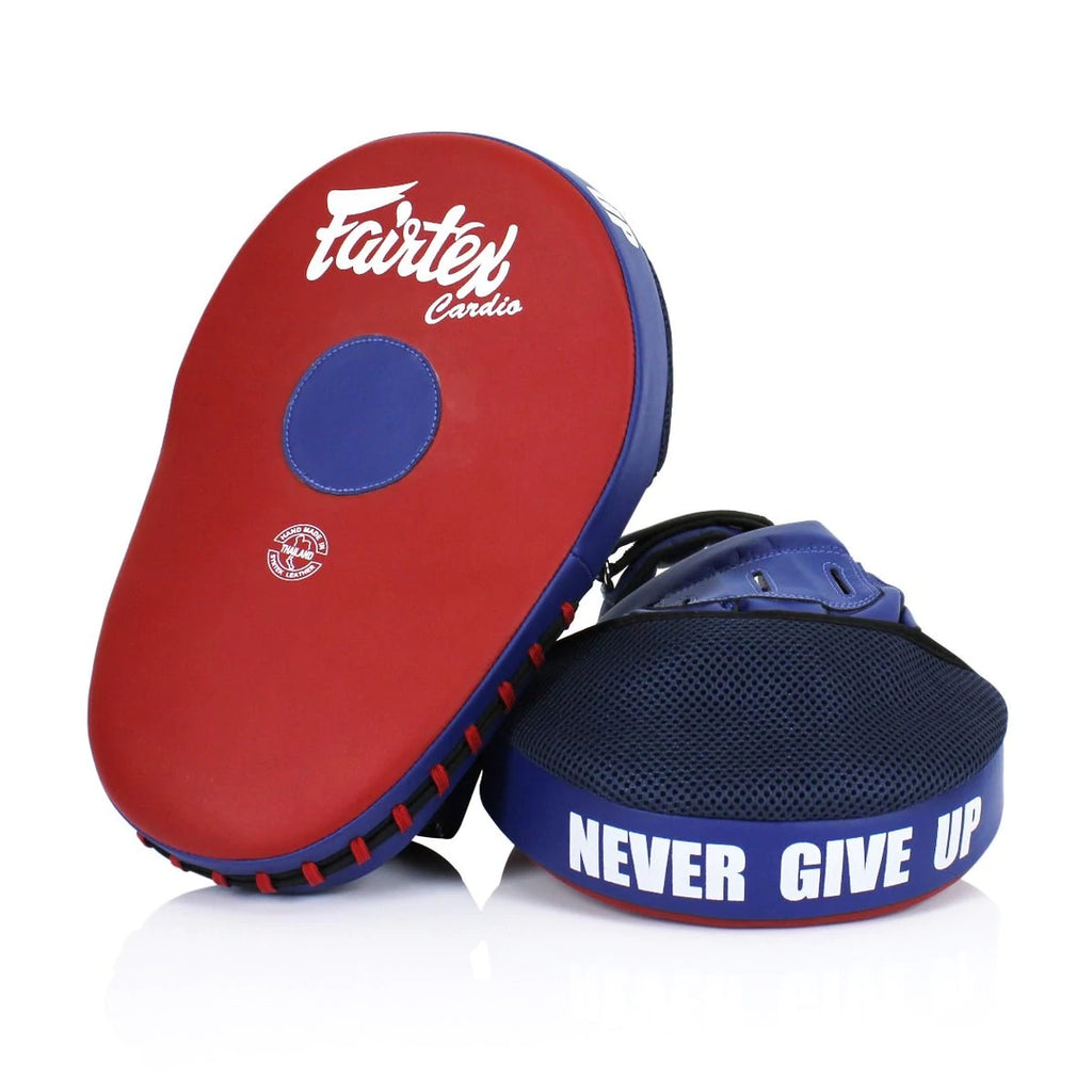 Fairtex Focus Mitts FMV13 "Micro Fiber" Red/Blue
