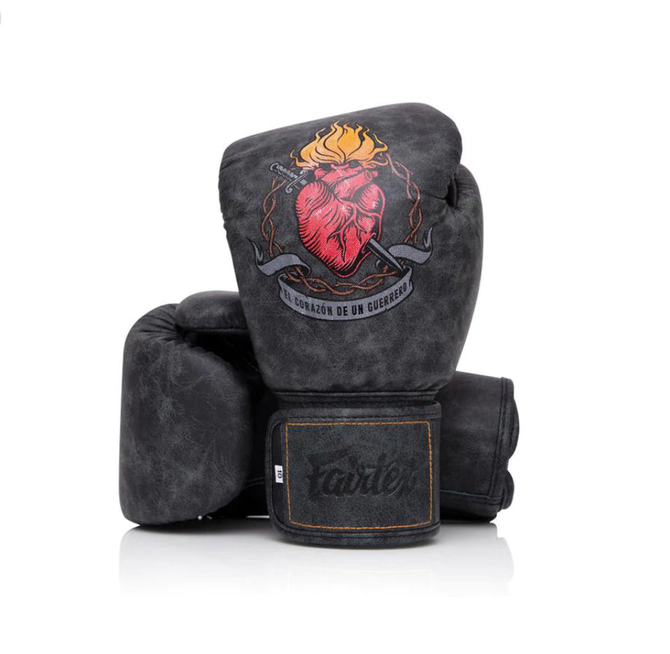 泰拳拳套 Thai Boxing Gloves : Fairtex BGV-The Heart of Warrior Premium Muay Thai Boxing Glove - Limited Edition
