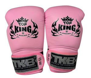 泰拳拳套 Thai Boxing Gloves : Top King TKBGSA Super Air Pink
