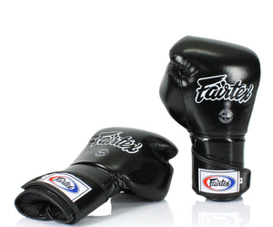 泰拳拳套 Thai Boxing Gloves : Fairtex BGV6 BLACK