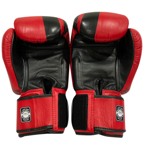 泰拳拳套 Thai Boxing Gloves : Twins Special BOXING GLOVES FBGVL3-43 Black Red