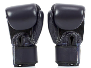 泰拳拳套 Thai Boxing Gloves : Fairtex BGV1 "Breathable" BLUE