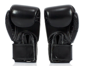 泰拳拳套 Thai Boxing Gloves : Fairtex BGV1 "Breathable" Black