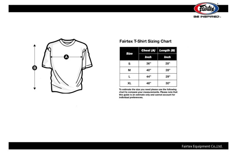Fairtex T-Shirts TST78
