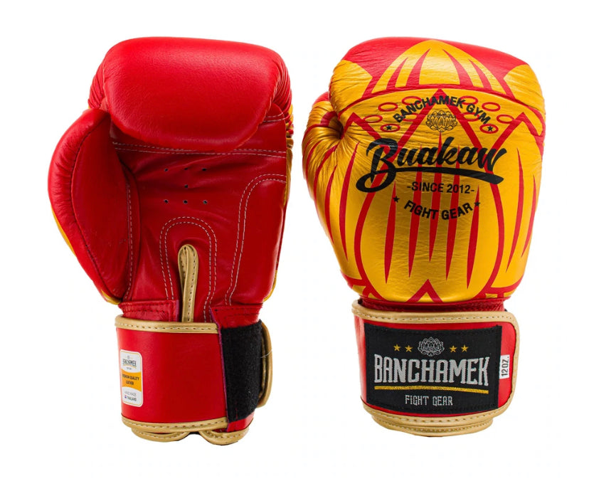 泰拳拳套 Thai Boxing Gloves : Buakaw BGL-GL3 Red