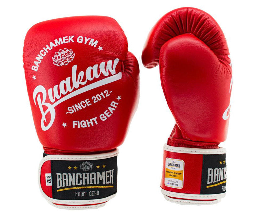 泰拳拳套 Thai Boxing Gloves : Buakaw BGL-W1 Red