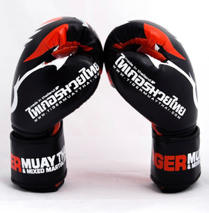 泰拳拳套 Thai Boxing Gloves : Tiger "V.2"Black