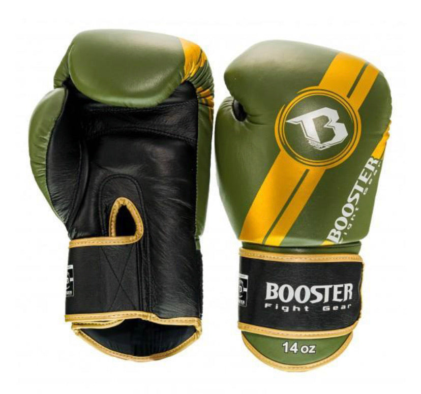 泰拳拳套 Thai Boxing Gloves : Booster BGLV3 GR BK GL