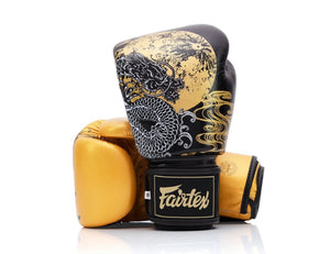 泰拳拳套 Thai Boxing Gloves: Fairtex BGV26 HARMONY SIX LEATHER GLOVES LIMITED EDITION WITHOUT BOX