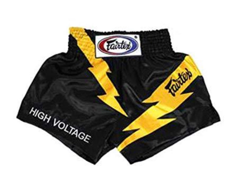 泰拳褲 Muay Thai Shorts: Fairtex BS0656 High Voltage