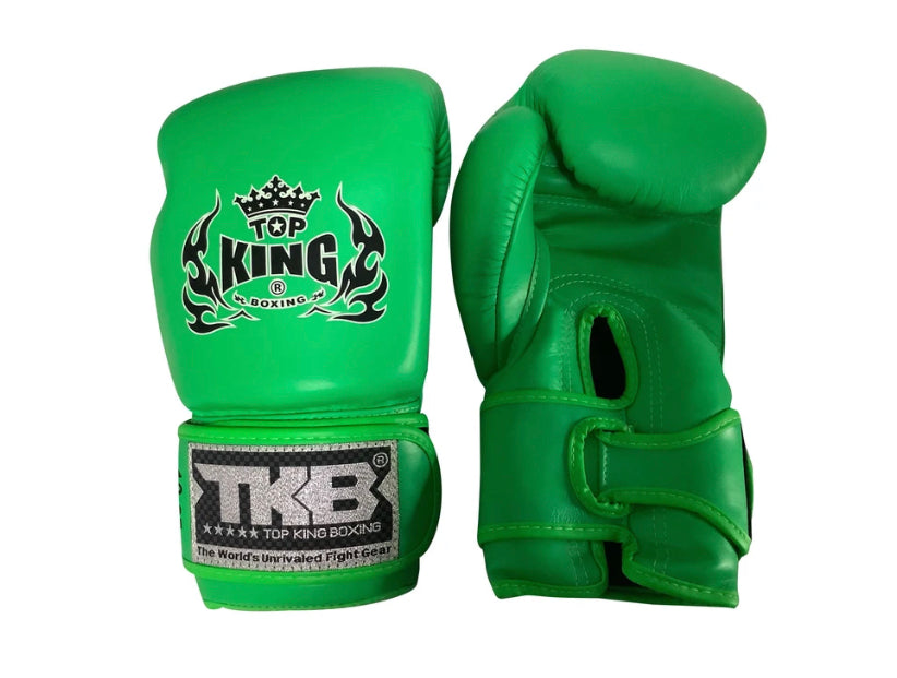 泰拳拳套 Thai Boxing Gloves : Top King TKBGDL Green