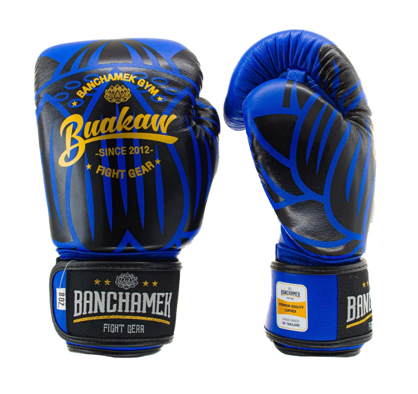 泰拳拳套 Thai Boxing Gloves : Buakaw BGL-UL1 Blue