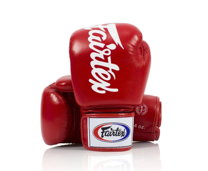 泰拳拳套 Thai Boxing Gloves: Fairtex BGV19 Red