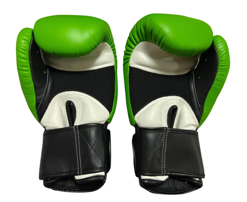 泰拳拳套 Thai Boxing Gloves: Top King TKBGAV Air Green Black White